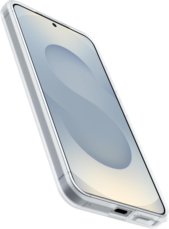 OtterBox React Case – Galaxy S25 (6.1") – Stardust Clear Glitter | Slim & Drop+ Protection
