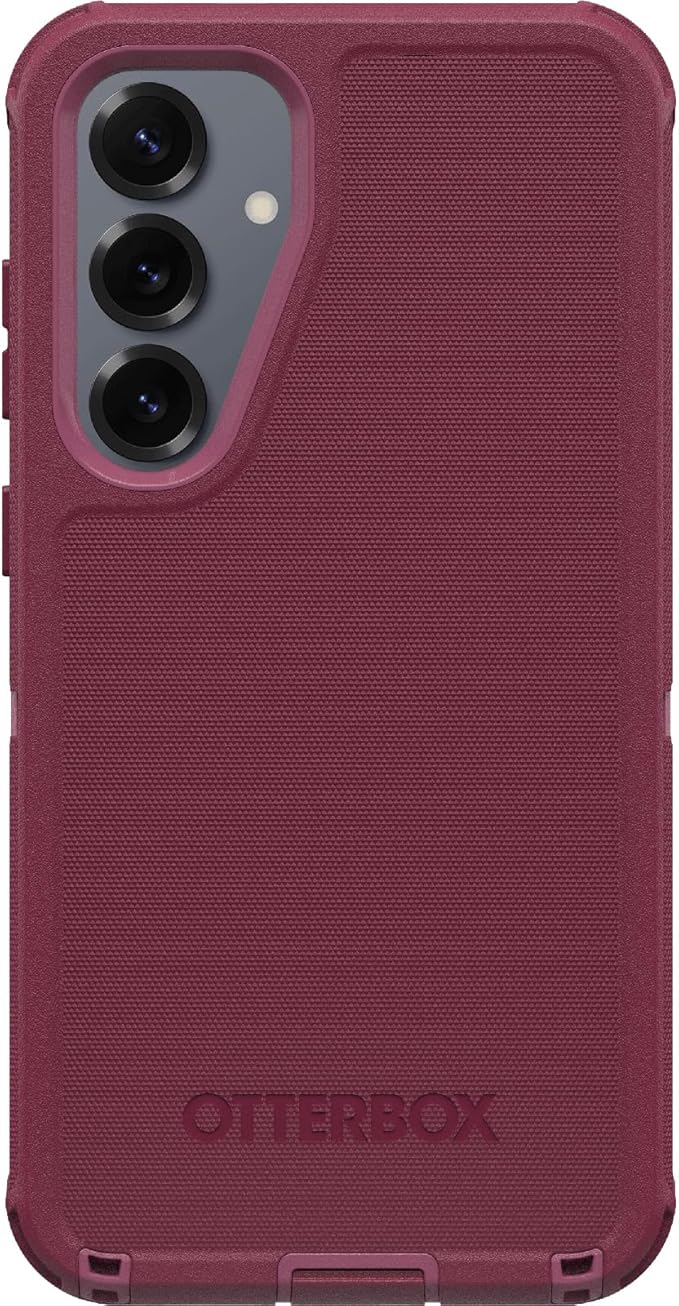 OtterBox Defender Case – Galaxy S25+ – Foxberry Pink | Rugged Drop+ | Open Box